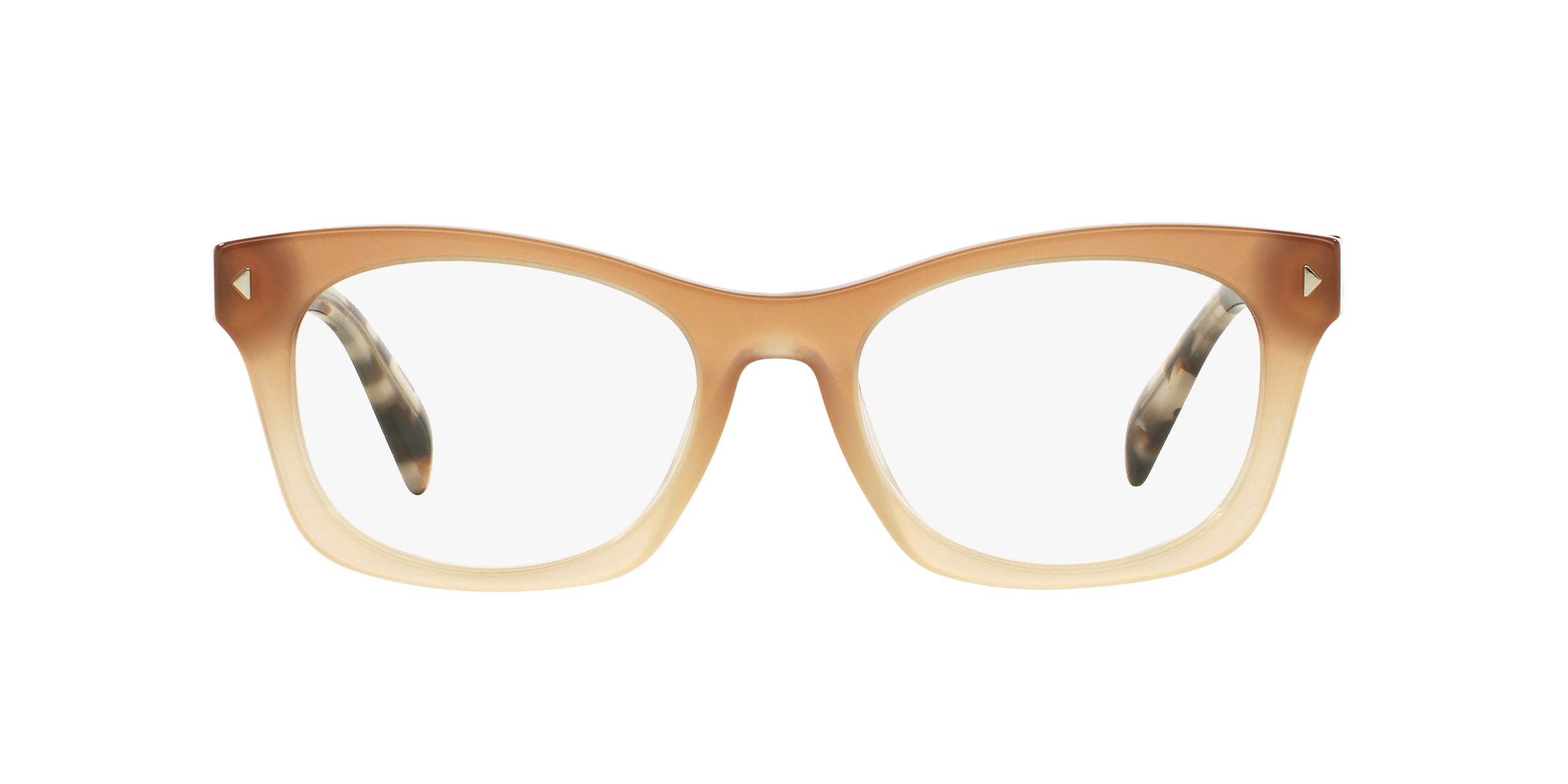 Prada PR 11SV Brown Gradient UBI1O1 three-quarter view