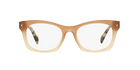 Prada PR 11SV Brown Gradient UBI1O1 three-quarter view