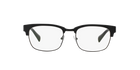 Prada PR 12RV Matte Black 1BO1O1 three-quarter view