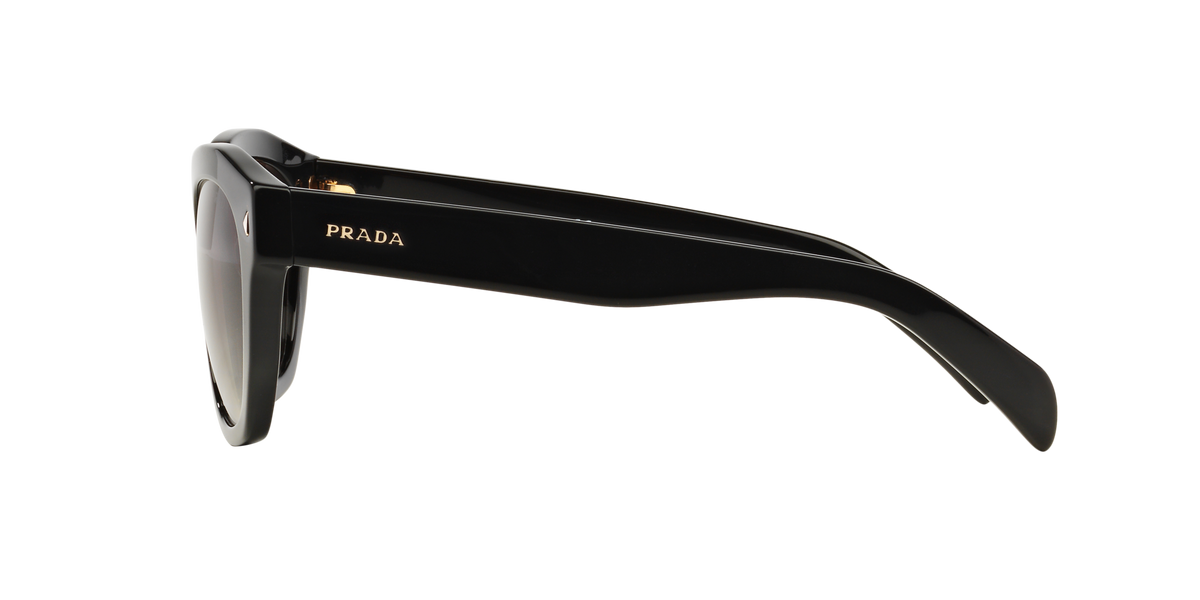Prada PR 12SS Black 1AB0A7 side view