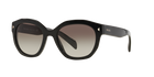 Prada PR 12SS Black 1AB0A7 three-quarter view