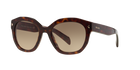 Prada PR 12SS Havana 2AU3D0 three-quarter view