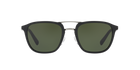 Prada PR 12TS Black 1AB1I0 three-quarter view