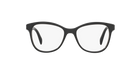 Prada PR 12TV Black 1AB1O1 three-quarter view