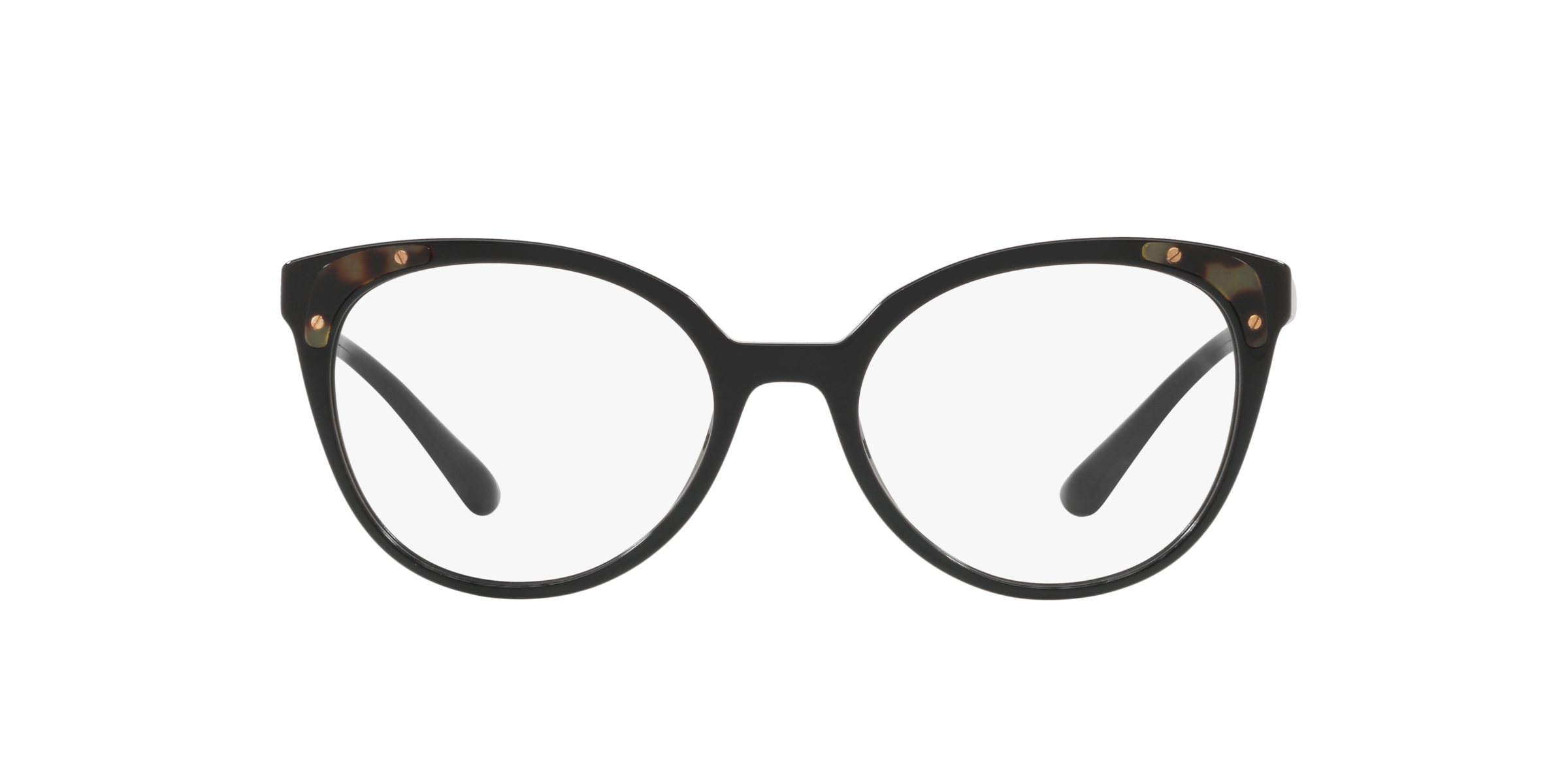 Prada PR 12UV Black 1AB1O1 three-quarter view