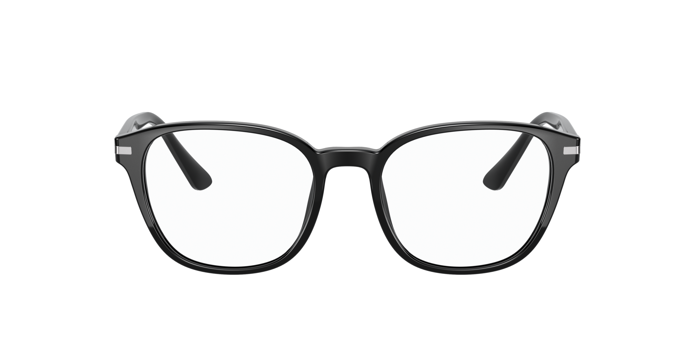 Prada PR 12WV Black 1AB1O1 three-quarter view
