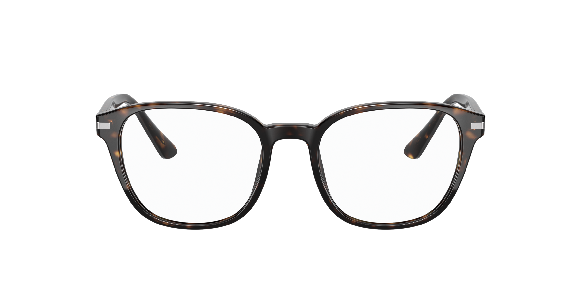 Prada PR 12WV Dark Havana 2AU1O1 three-quarter view