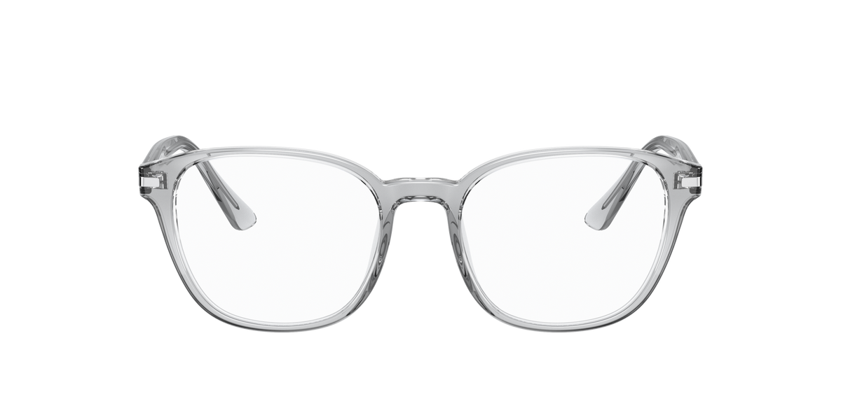 Prada PR 12WV Grey Crystal U431O1 three-quarter view