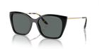 Prada PR 12XS Black 1AB5Z1 three-quarter view