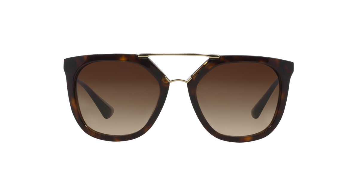 Prada PR 13QS Havana 2AU6S1 front view