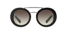 Prada PR 13SS Black 1AB0A7 three-quarter view