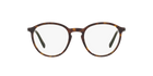 Prada PR 13TV Havana 2AU1O1 three-quarter view