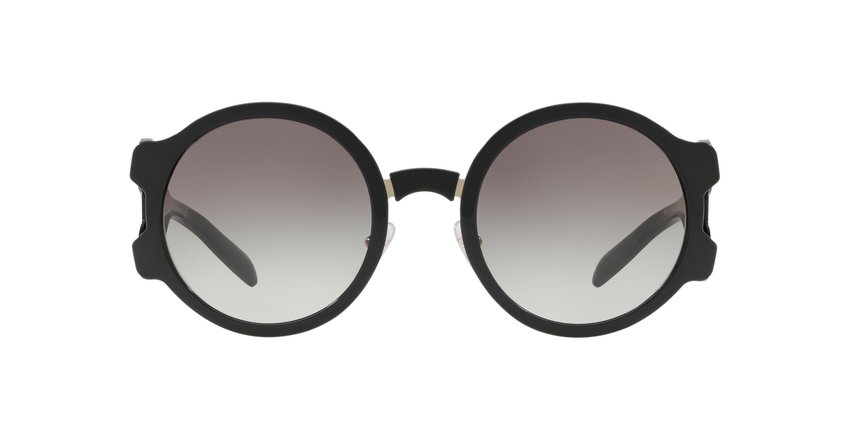 Prada PR 13US Black 1AB0A7 three-quarter view