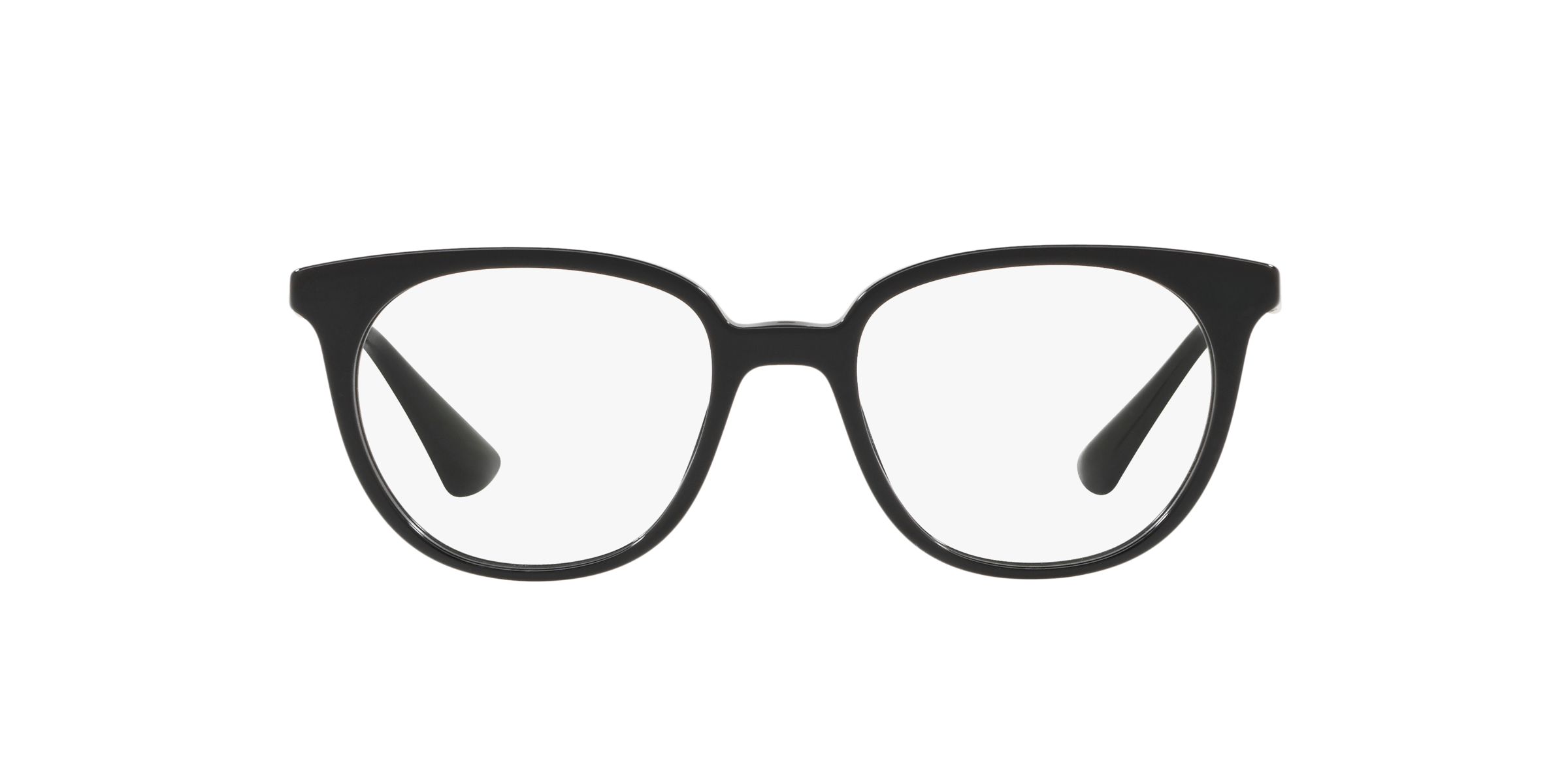 Prada PR 13UV Black 1AB1O1 three-quarter view