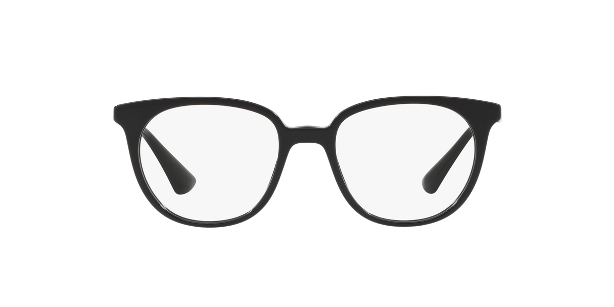 Prada PR 13UV Black 1AB1O1 three-quarter view