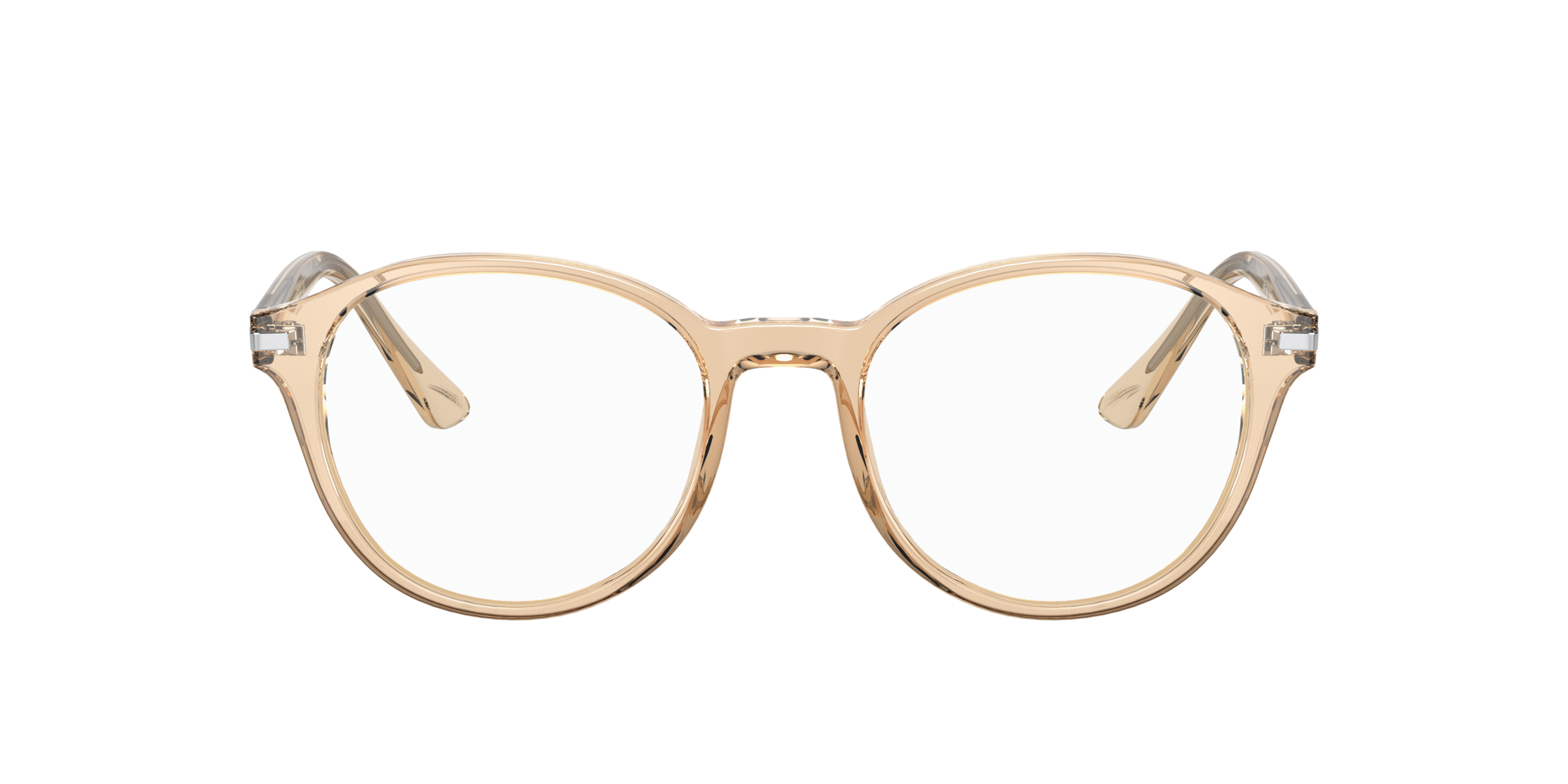 Prada PR 13WV Crystal Amber 01N1O1 three-quarter view