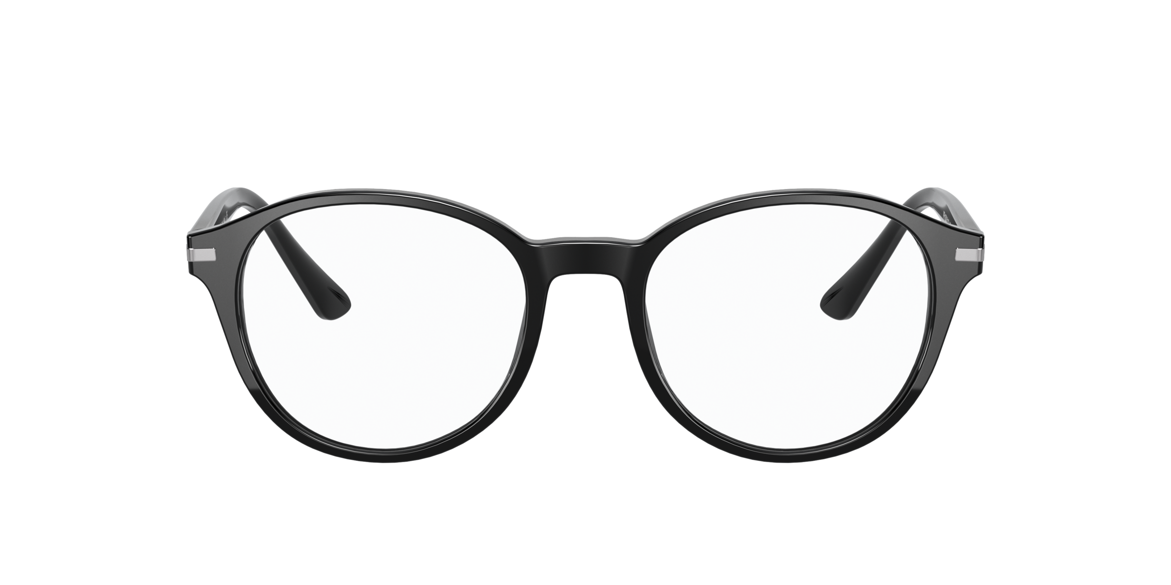 Prada PR 13WV Black 1AB1O1 three-quarter view
