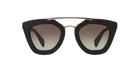 Prada PR 14SS Black 1AB0A7 three-quarter view