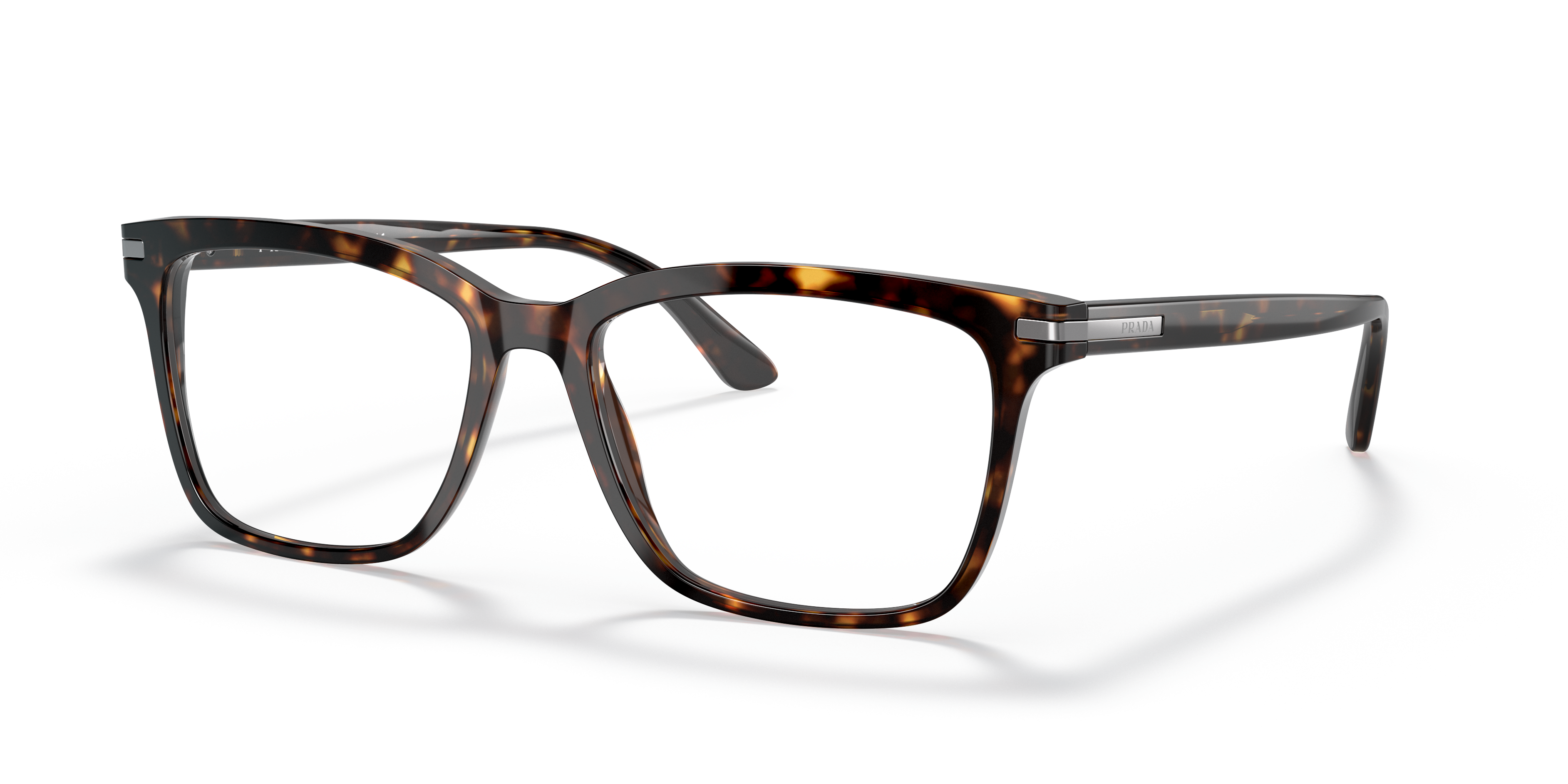 Prada PR 14WV Tortoise 2AU1O1 three-quarter view