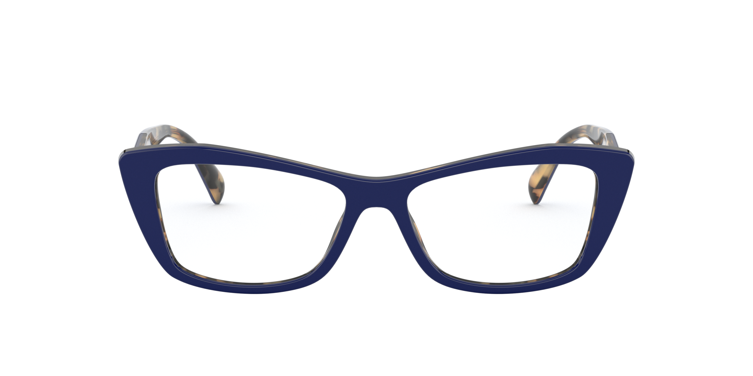 Prada PR 15XV Blue 05C1O1 three-quarter view