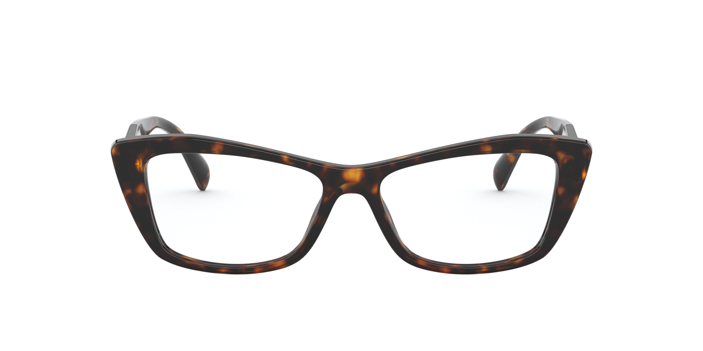 Prada PR 15XV Havana 2AU1O1 three-quarter view