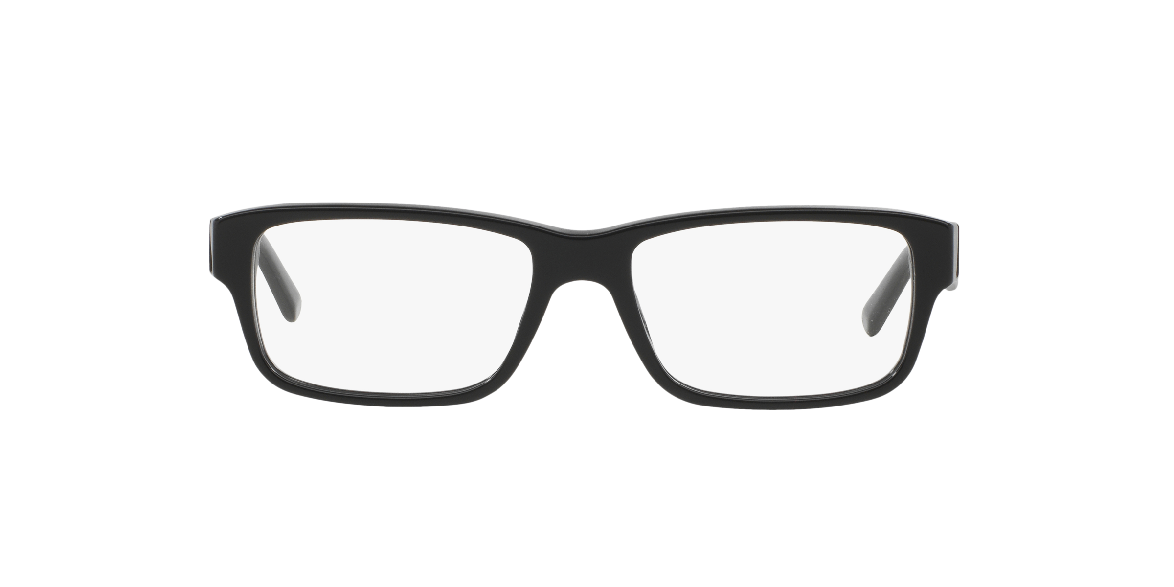 Prada PR 16MV Gloss Black 1AB1O1 three-quarter view