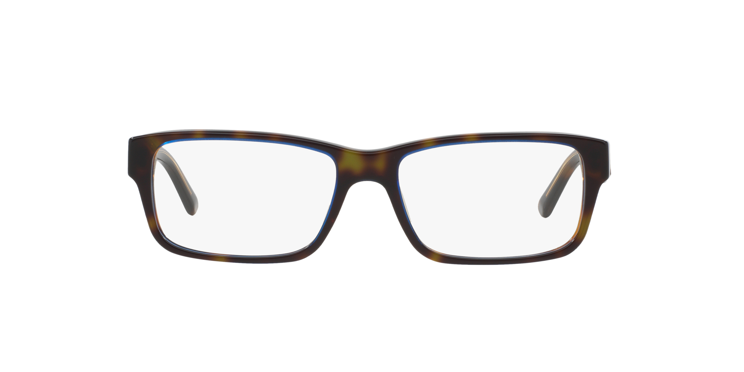 Prada PR 16MV Denim Tortoise ZXH1O1 three-quarter view