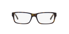 Prada PR 16MV Denim Tortoise ZXH1O1 three-quarter view