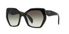 Prada PR 16RS 1AB0A7 Black, three-quarter view