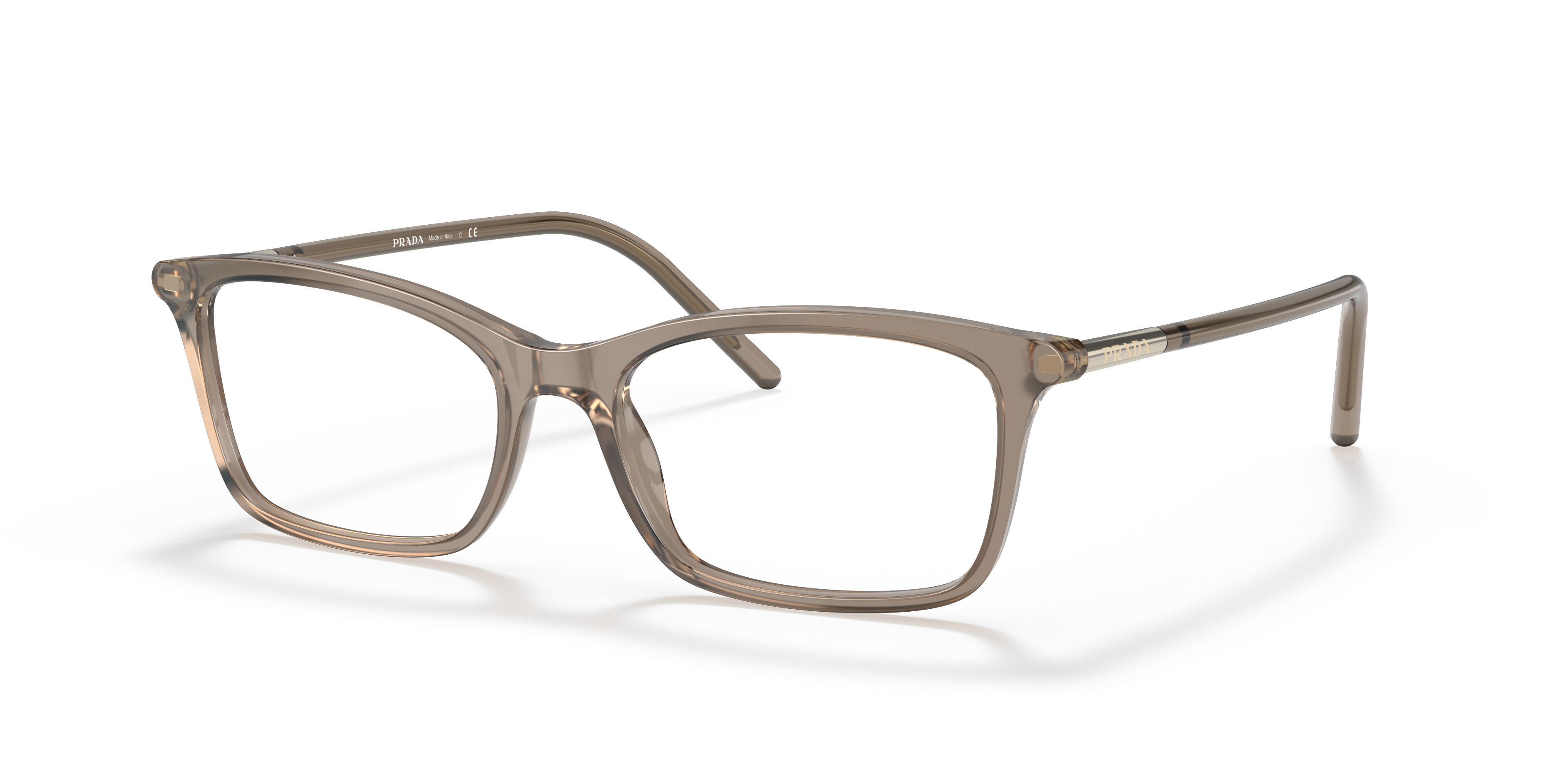 Prada PR 16WV Honey Crystal 05N1O1 three-quarter view