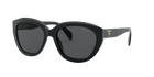 Prada PR 16XS Black 1AB5S0 three-quarter view