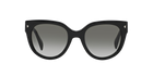 Prada PR 17OS Black 1AB0A7 three-quarter view