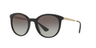 Prada PR 17SS Black 1AB0A7 three-quarter view