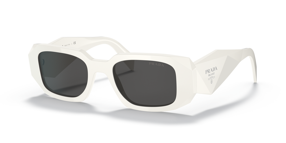 Prada PR 17WS 1425S0 Talc, three-quarter view