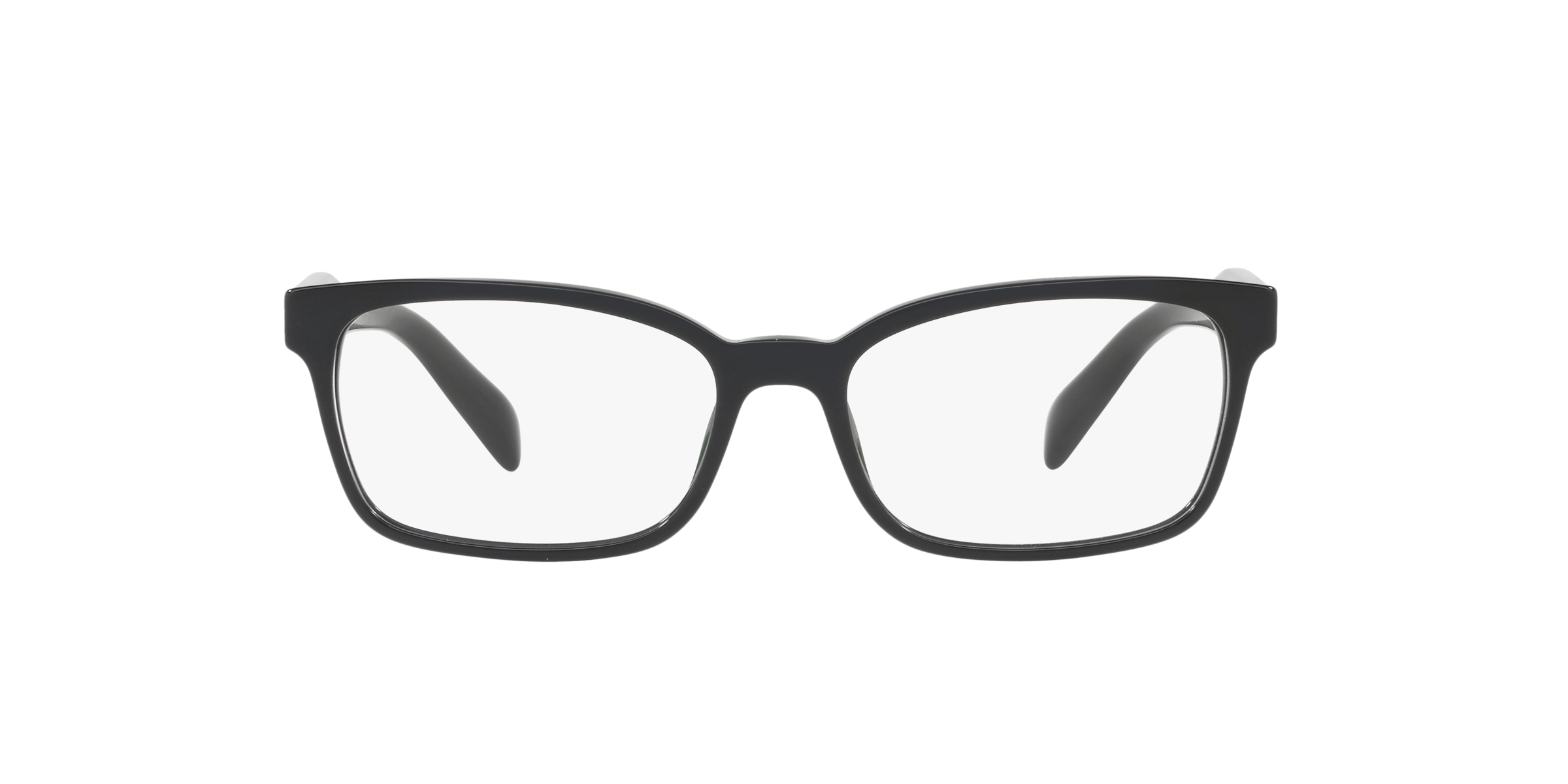 Prada PR 18TV Black 1AB1O1 three-quarter view