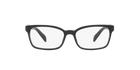 Prada PR 18TV Black 1AB1O1 three-quarter view