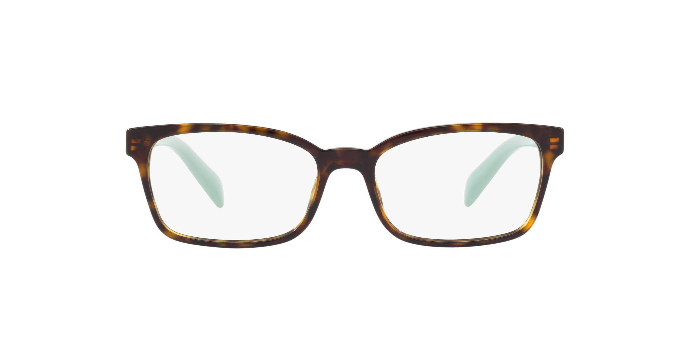 Prada PR 18TV Havana 2AU1O1 three-quarter view