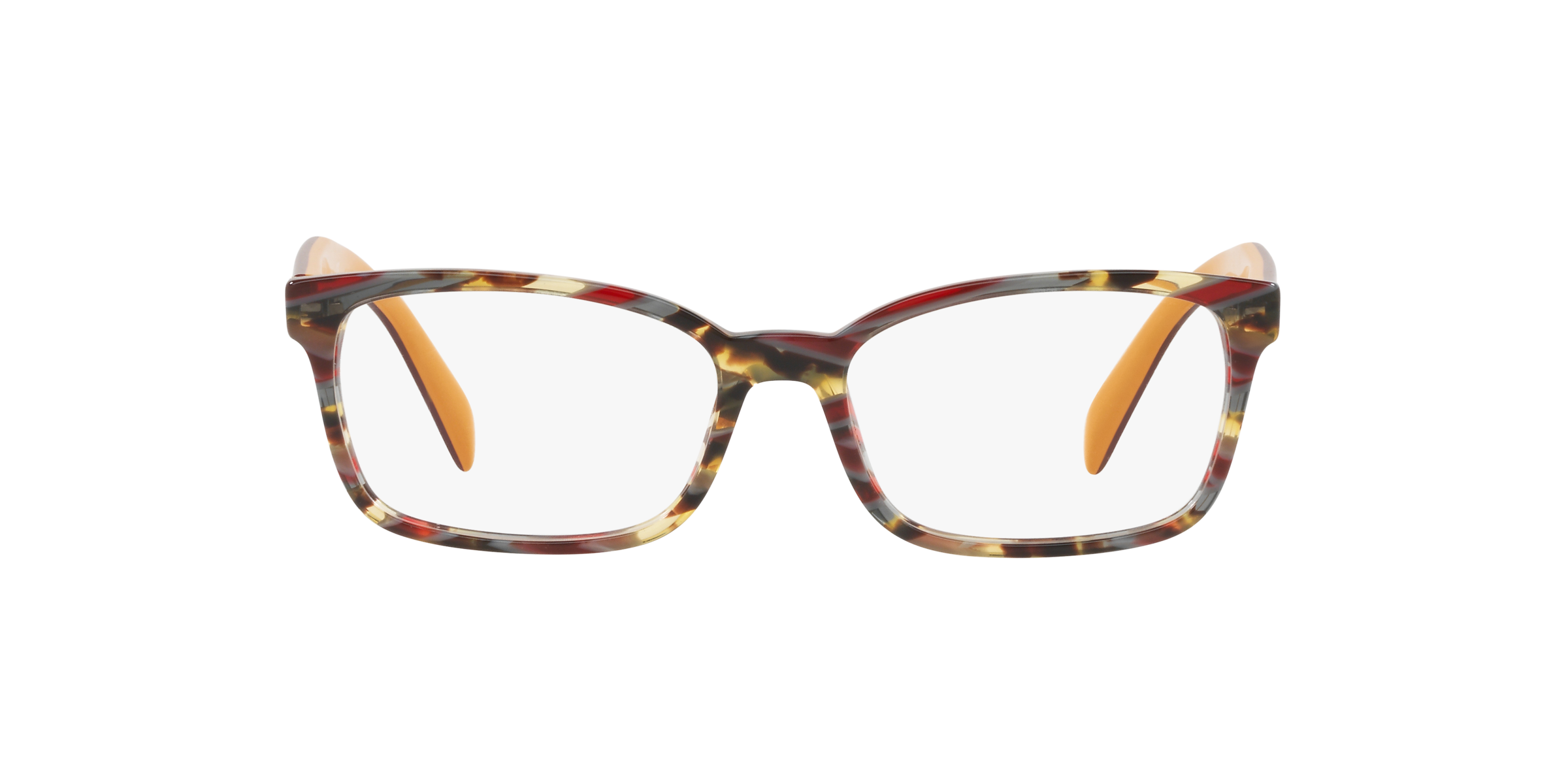 Prada PR 18TV Havana/Ears Bord Yellow TH61O1 three-quarter view