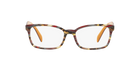 Prada PR 18TV Havana/Ears Bord Yellow TH61O1 three-quarter view