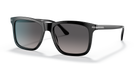 Prada PR 18WS 1AB09G Black, three-quarter view