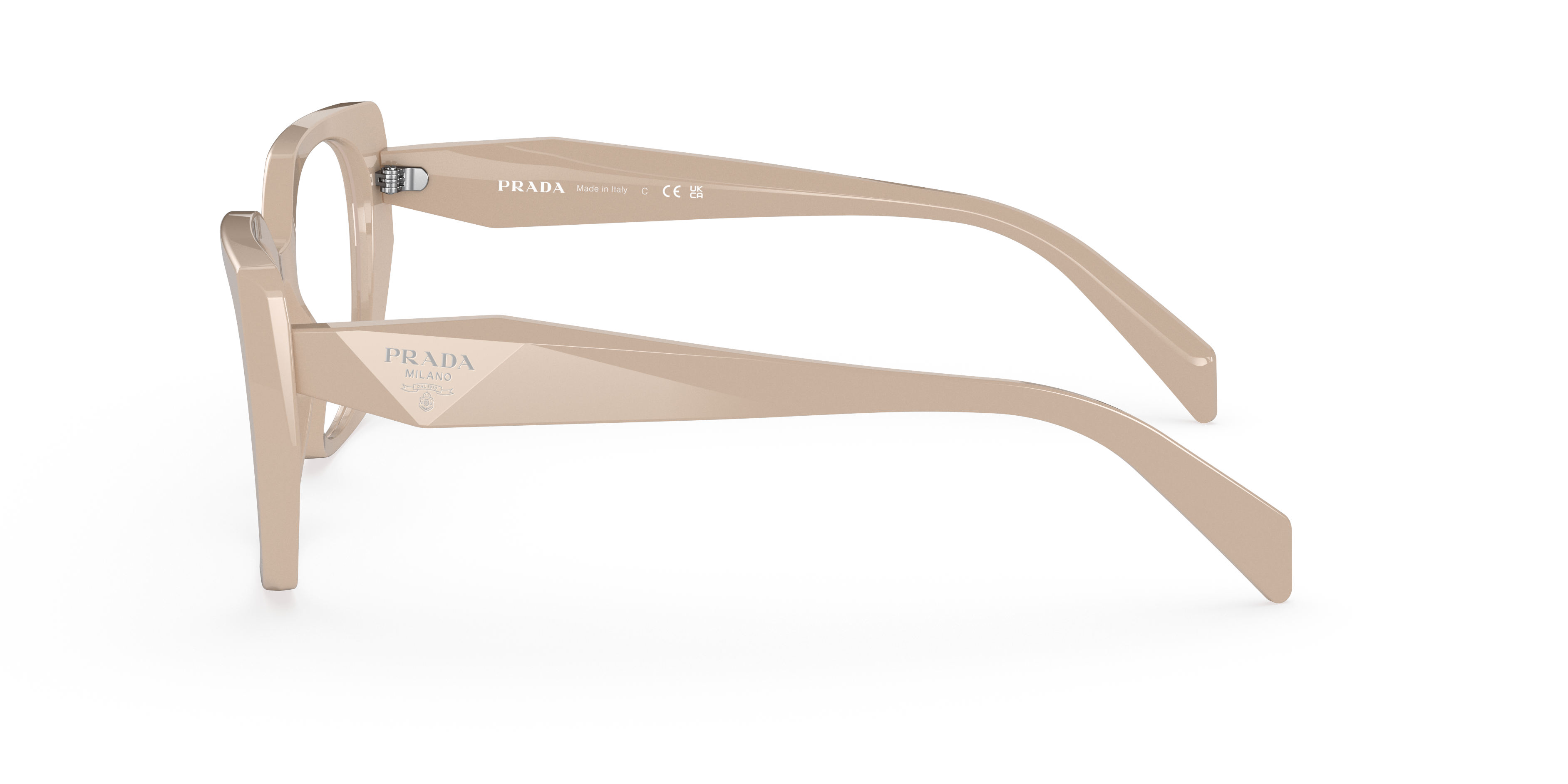 Prada PR 18WV Powder VYJ1O1 side view