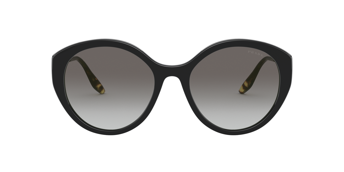 Prada PR 18XS Black 1AB0A7 front view