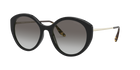 Prada PR 18XS Black 1AB0A7 three-quarter view