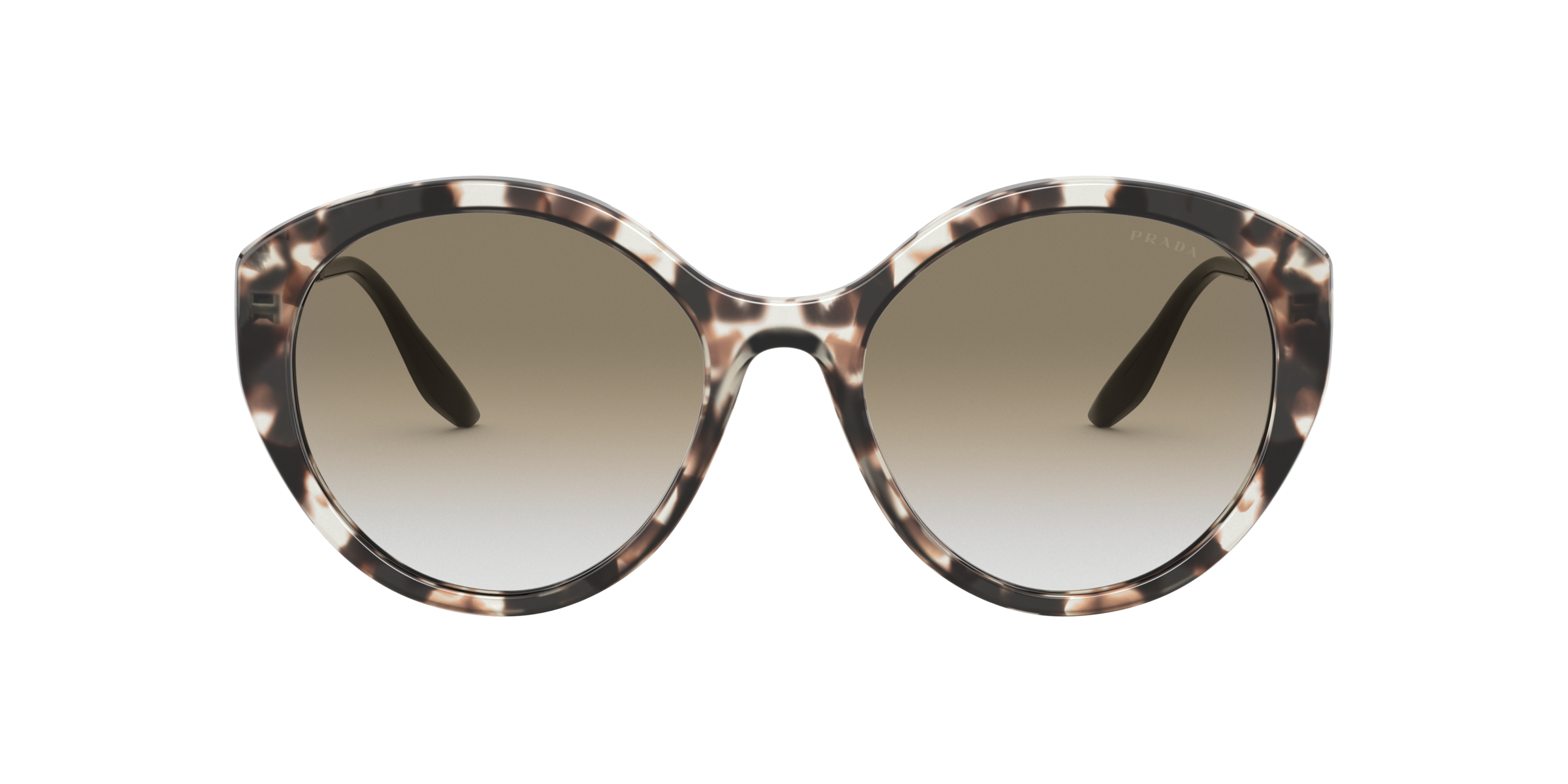 Prada PR 18XS Ivory Havana UAO0A7 front view