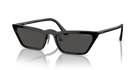 Prada PR 19US Black 1AB5S0 three-quarter view
