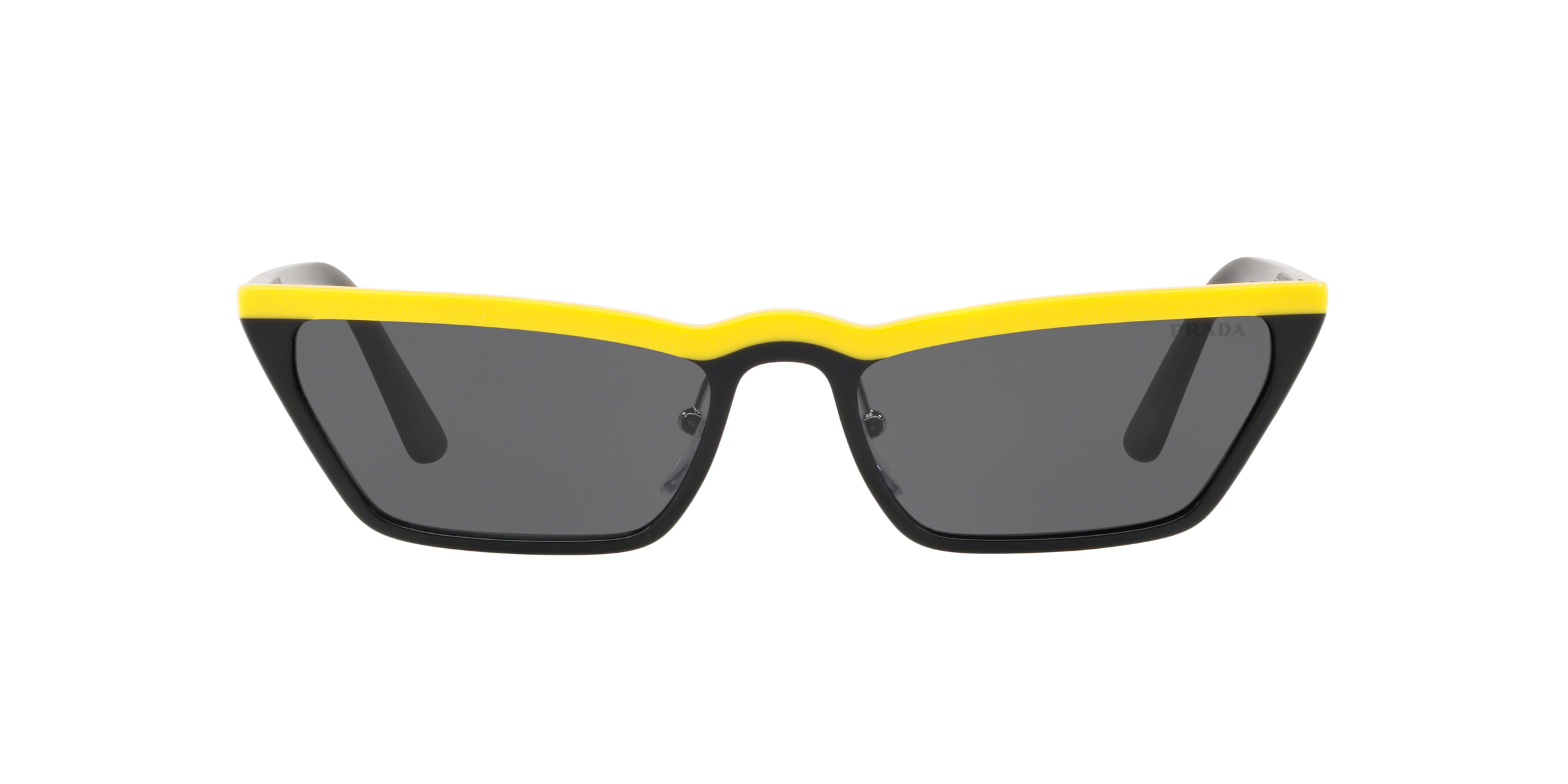 Prada PR 19US Yellow Black W195S0 front view