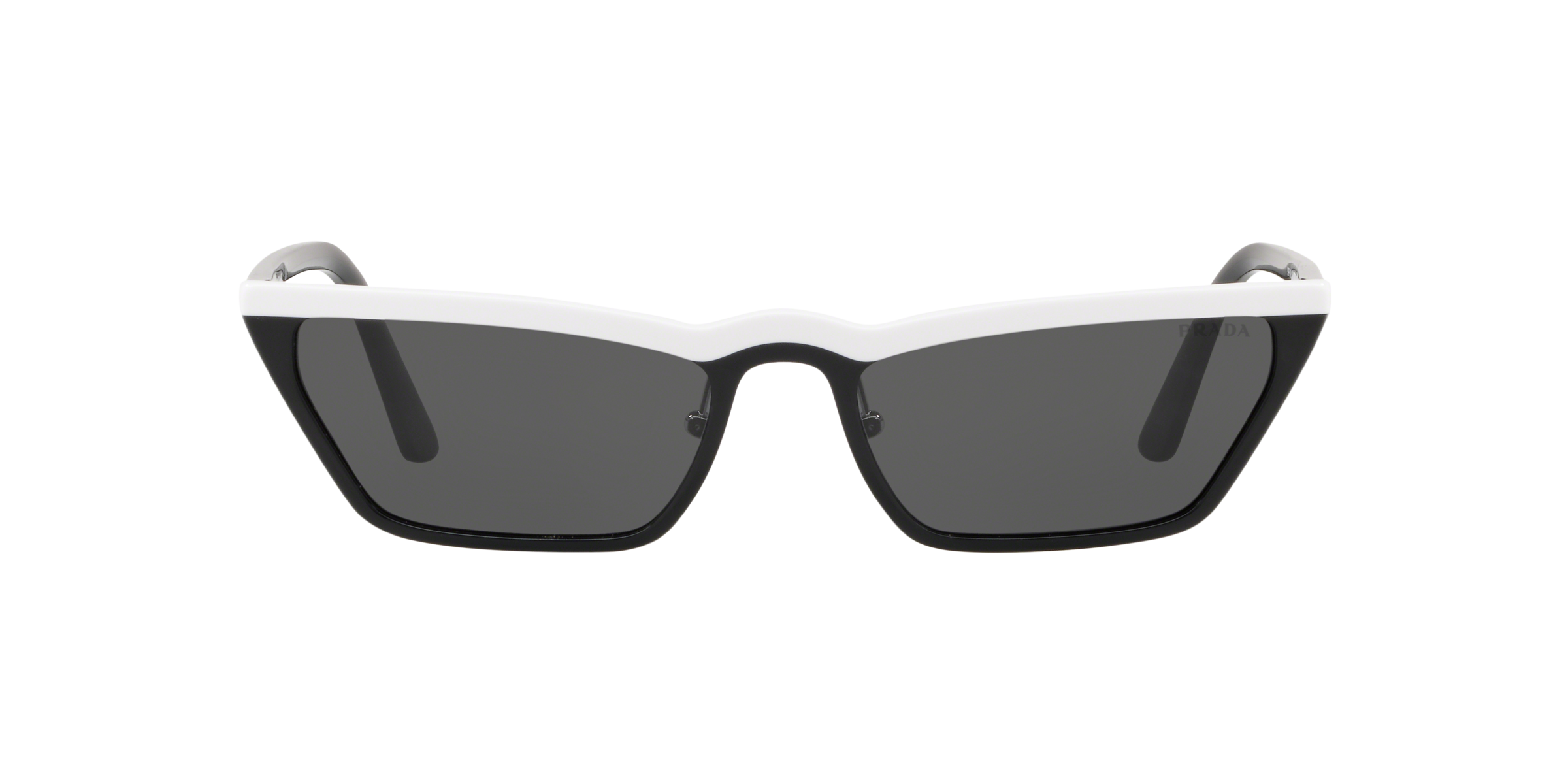 Prada PR 19US White Black YC45S0 front view