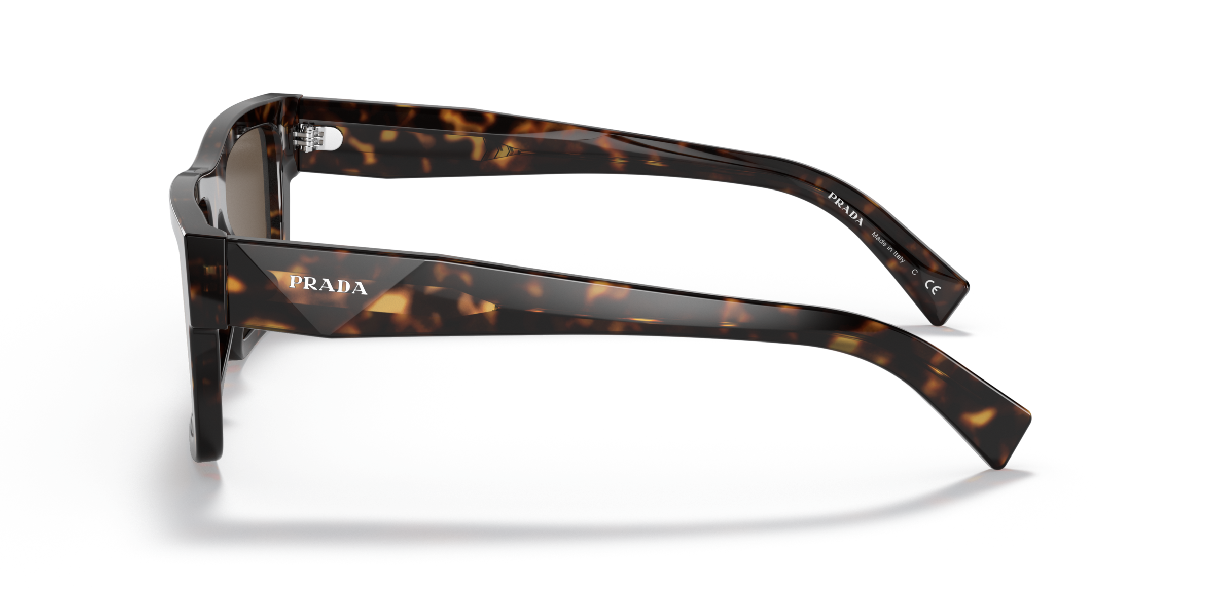 Prada PR 19WS Tortoise 2AU8C1 side view
