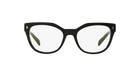 Prada PR 21SV Black 1AB1O1 three-quarter view