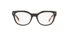 Prada PR 21SV Brown DHO1O1 three-quarter view
